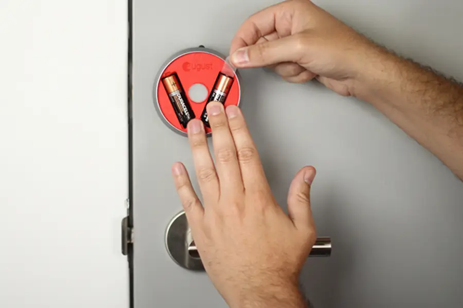 مراحل نصب دستگیره دیجیتال