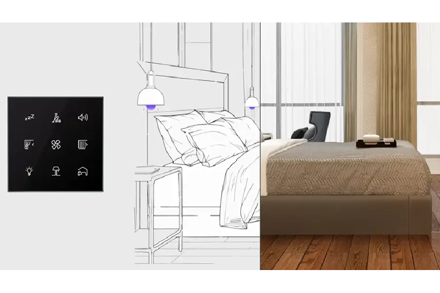 اتاقهای هوشمند (Smart Rooms) در طراحی داخلی اتاق هتل
