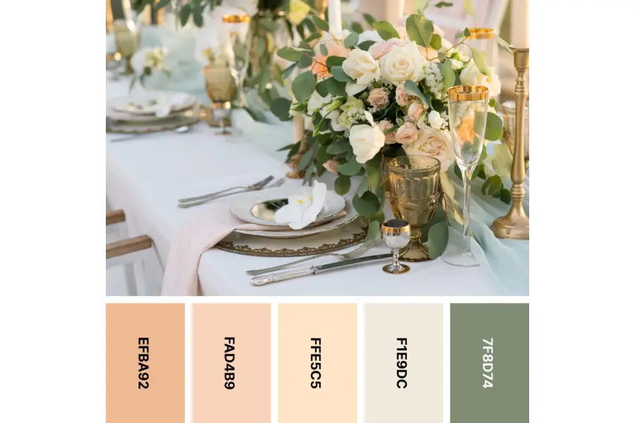 پالت های رنگی محبوب در طراحی داخلی تالار