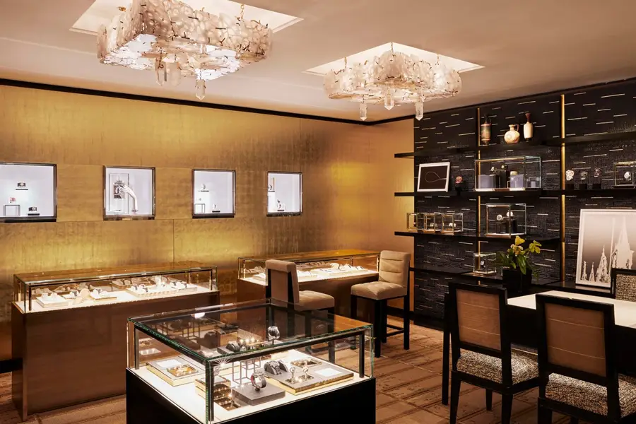 پالت رنگی مناسب برای طلافروشی