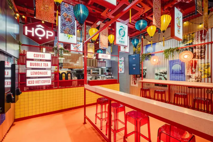 روانشناسی رنگ و نورپردازی در فست فود