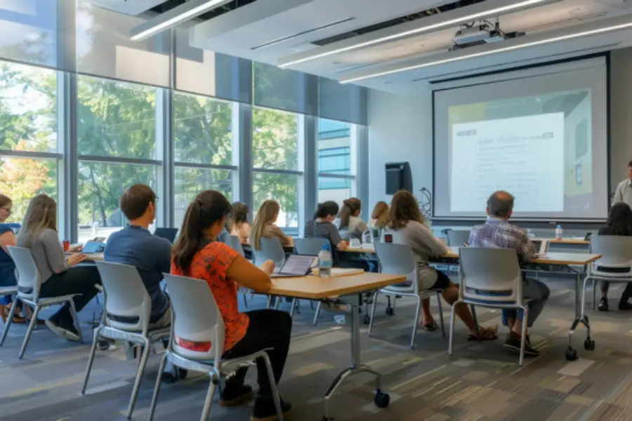 طراحی آموزشگاه زبان برای بزرگسالان