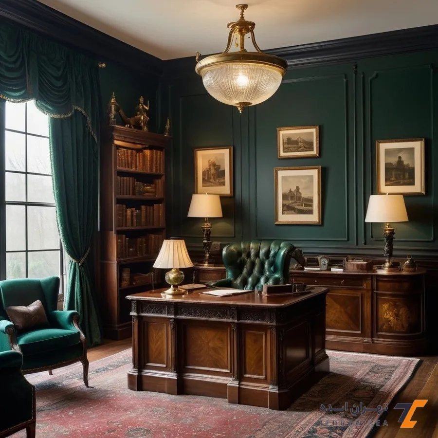 دفتر وکالت کلاسیک با حس اعتماد و اصالت